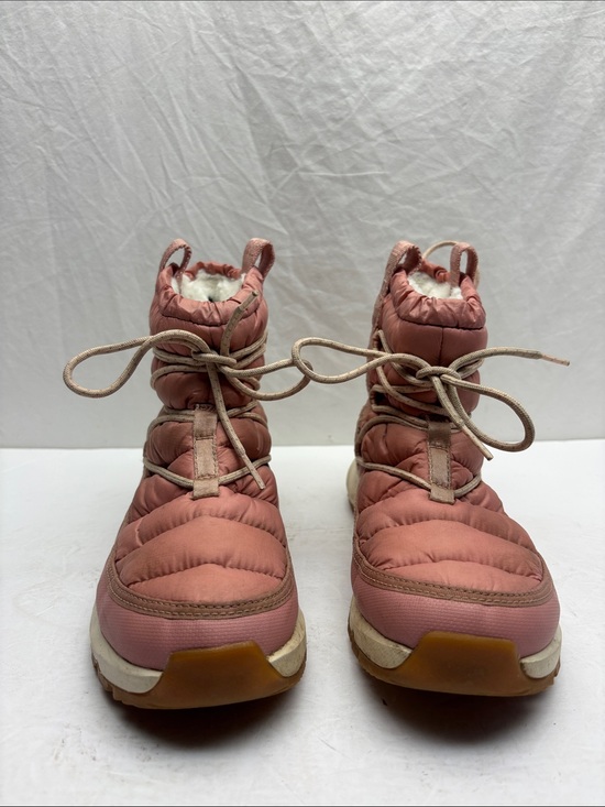 The North Face Shoes - The North Face Pink Quilted Winter Boots - Cozy Puffer Style, SZ 9, box 69